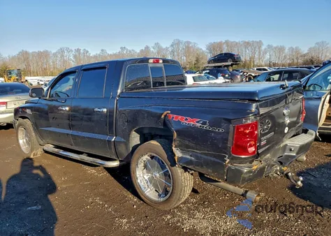2007 Dodge Dakota Quad Slt из США, поврежденный, VIN 1D7HW48JX7S105722